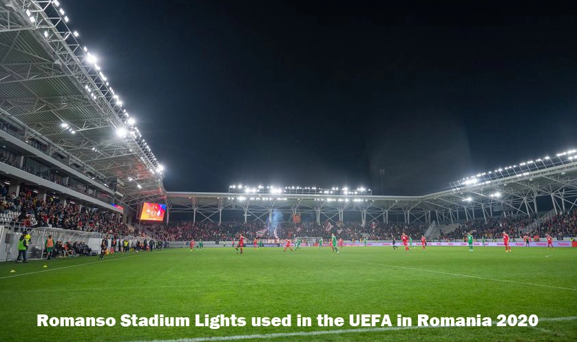 UEFA Stadium Football Field in Romania 