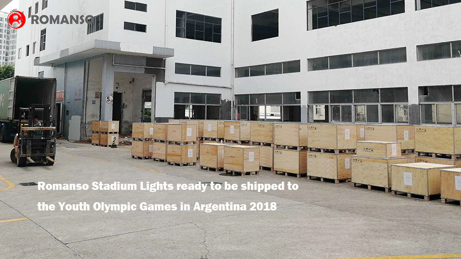 Romanso Stadium Lights used in the Youth Olympic Games in Argentina 2018