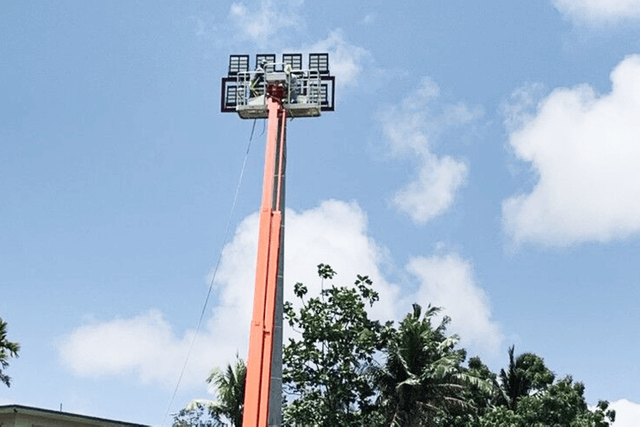 High quality Baseball field lighting project