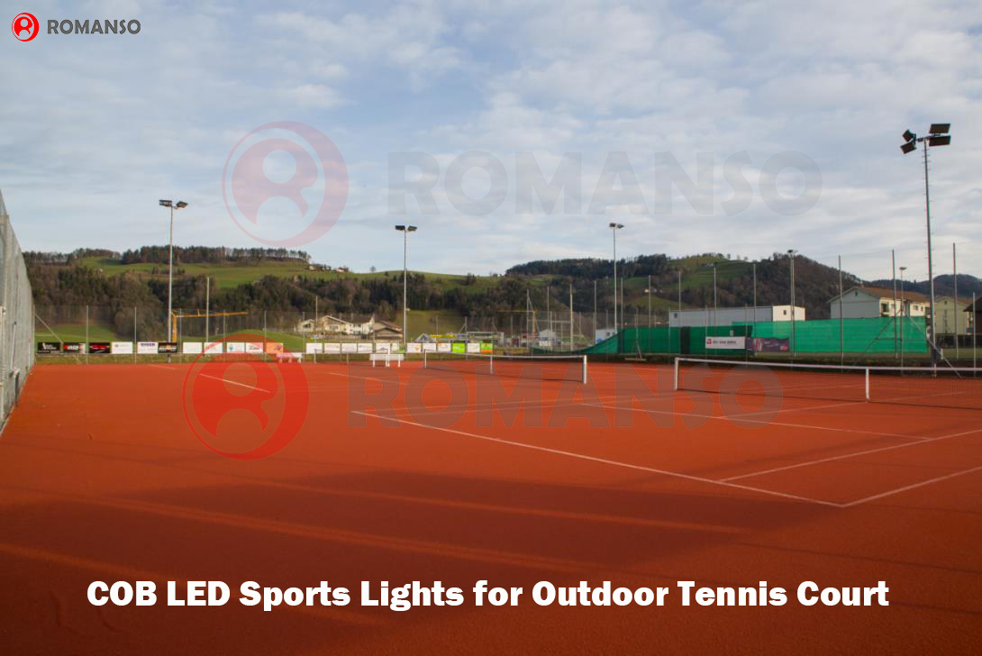 Romanso LED Sports Lights for Tennis Court 1