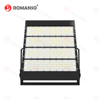 ETL DLC 150LM/W 100W-1200W LED Flood Light Squares LED Light Stadium