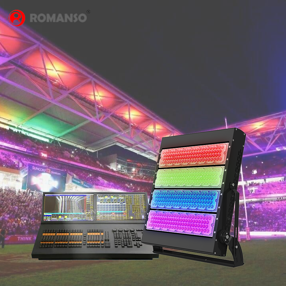 Easy Installation 150LM/W 2700K~6500K Low Heat Emission For Professional LED Stadium Lighting